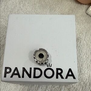 Pandora Silver Filigree Spacer Ring Charm